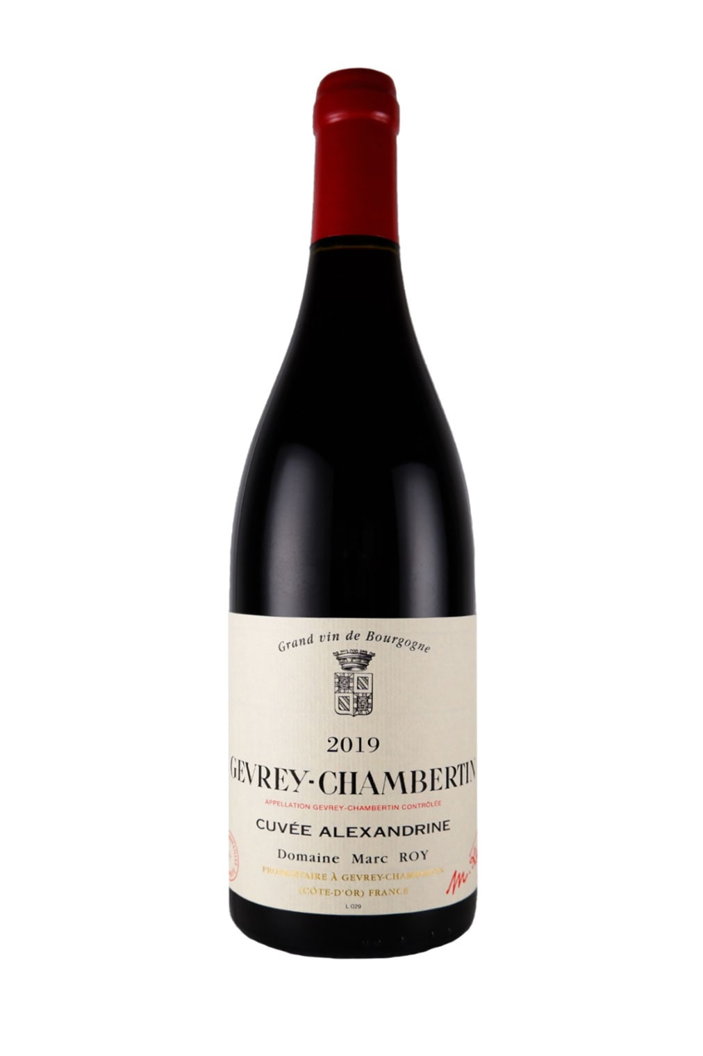 ジュヴレ シャンベルタン キュヴェ アレクサンドリーヌ